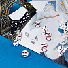 Beebeecraft 4 Pairs Sport Ball Alloy Stud Earrings for Women EJEW-BBC0001-52A-4
