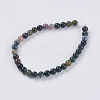Natural Indian Agate Beads Strands G-G515-10mm-05-2