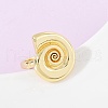 Ocean Theme Brass Cuff Rings RJEW-C135-01G-11-1
