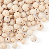300Pcs 6 Styles Natural Thread Wooden Beads WOOD-TA0001-63-13