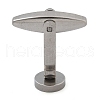 304 Stainless Steel Metal Buttons STAS-M084-12G-01-2