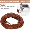 Gorgecraft 25M Cowhide Leather Cord WL-GF0001-24C-03-2