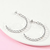 304 Stainless Steel Stud Earrings EJEW-Z089-12P-2