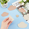 Gorgecraft 4 Sets 2 Colors PU Leather Patches DIY-GF0005-30B-3