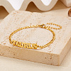 12 Constellations 304 Stainless Steel Link Bracelets WG30A6D-04-1
