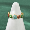 304 Stainless Steel Adjustable Cuff Rings RJEW-Q015-02G-B-4