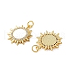 Brass Micro Pave Cubic Zirconia Pendants KK-U070-18A-G-2