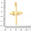 304 Stainless Steel Pendants STAS-L286-06G-3