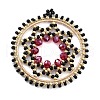 Seed Beads Beaded Pendants PALLOY-MZ00386-01-1
