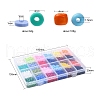 DIY Glass Seed & Disc Polymer Clay Beads Jewelry Making Finding Kit DIY-YW0005-31-6