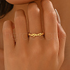 Brass Finger Rings for Women QY0755-2-4