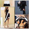 Fingerinspire 2M Two Tone Polyester Tassel Ribbon OCOR-FG0002-37C-6