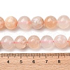 Natural Cherry Blossom Agate Beads Strands G-D313-A01-10mm-5