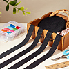 AHADERMAKER 25M Nylon Fold Over Elastic Wide Band Ribbon DIY-GA0005-60B-5