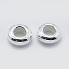 925 Sterling Silver Spacer Beads STER-K171-40S-03-1