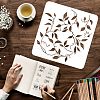 Large Plastic Reusable Drawing Painting Stencils Templates DIY-WH0172-647-3