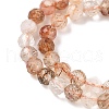 Natural Rutilated Quartz Beads Strands G-L622-C06-4mm-4