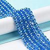 Electroplated Natural White Jade Beads Strands G-Z038-A01-01AB-2