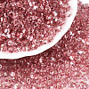 Baking Paint Transparent Glass Seed Beads SEED-N006-05E-1