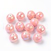 Handmade Porcelain Round Beads X-PORC-S490-8mm-06-1