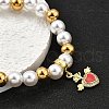 Brass Stretch Bracelets BJEW-C098-04-3