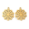 201 Stainless Steel Pendants STAS-Q245-08G-1
