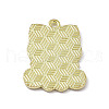 Alloy Enamel Pendants ENAM-M049-02G-B-2