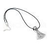 Alloy Pendant Necklaces NJEW-S381-048-2