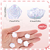 SOFPLATE 100Pcs Opaque ABS Plastic Cabochons KY-SP0001-16A-2