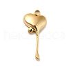 Ion Plating(IP) 304 Stainless Steel Pendants STAS-I197-023G-2