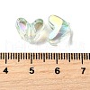 UV Plating Transparent Acrylic Beads MACR-F083-11A-3