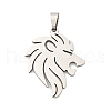 Non-Tarnish 201 Stainless Steel Pendants STAS-N103-187P-1
