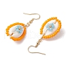 Shell Dangle Earrings EJEW-MZ00241-5