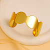 304 Stainless Steel Open Cuff Bangles BJEW-S172-02G-1