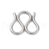 304 Stainless Steel S-Hook Clasps STAS-Z048-06P-01-1