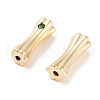Brass Micro Pave Cubic Zirconia KK-C051-57G-01-2