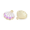 Alloy Enamel Pendants FIND-K020-24G-3