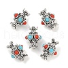 Tibetan Style Alloy Beads FIND-Z072-02AS-1