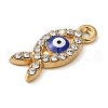 Alloy Enamel Rhinestone Glass Pendants ENAM-U003-02G-06-2