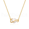 Pearl Pendant Necklaces UB6498-1-1