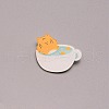 Tiger in Cup Chinese Zodiac Brooch Pin JEWB-TAC0008-15-1