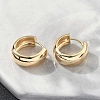 Brass Hoop Earrings EJEW-D320-19G-3