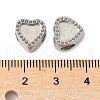 304 Stainless Steel European Beads STAS-D307-02A-P-3