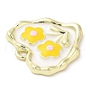 Alloy Enamel Pendants PALLOY-P294-04G-03-3