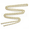 Brass Flower Link Chains CHC-N018-062-3