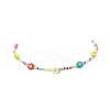 Glass Seed Bead Beaded Necklaces NJEW-JN04212-4