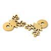 201 Stainless Steel Pendants STAS-Q245-09G-2