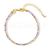 Bohemian Style Natural Amethyst Beaded Bracelets Women's Fashion Accessory WQ4468-2-1