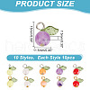 Acrylic Pendants PALLOY-HY00025-2