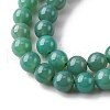 Natural Green Onyx Agate(Dyed & Heated) Beads Strands G-K393-A03-6mm-4